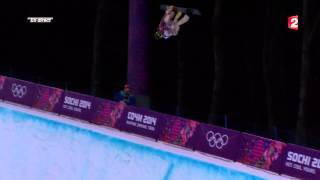 Snowboard : Le run de la défaite pour Shaun White - JO Sotchi 2014