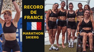 42.195KM SKIERG : Record de France !