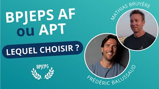 BPJEPS AF VS BPJEPS APT : Lequel choisir ?
