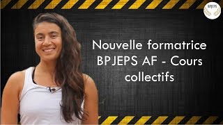 Camilia Courtois nouvelle formatrice BPJEPS AF - Cours collectifs