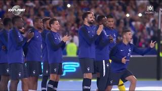 Célébration de Champions du monde de l'Equipe de France au Stade de France / M6 Francais / HD