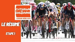 Critérium du Dauphiné 2022 : le résumé de la première étape