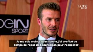 David Beckham : les meilleurs moments de l'interview exclusive
