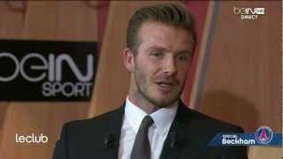Exclu - David Beckham sur beIN SPORT : Le PSG, un challenge sportif très intéressant