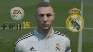 FIFA 15 : les visages du Real Madrid en HD