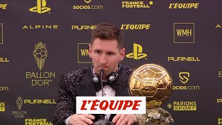 Foot - Ballon d'Or : Messi : «Je ne sais pas si ce record sera battu»