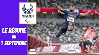 Jeux Paralympiques 2021 : Le résumé du 1 septembre