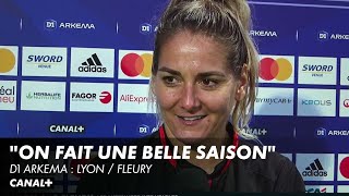 Julie Debever frustrée après la défaite de Fleury (4-0) - D1 Arkema