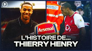 L'incroyable HISTOIRE de Thierry Henry à Arsenal, le grand ESPOIR devenu LÉGENDE VIVANTE