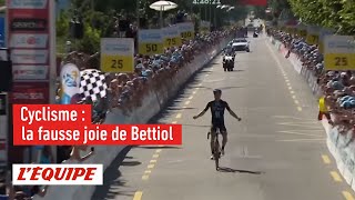 La fausse joie de Bettiol - Cyclisme - Tour de Suisse - 2e étape