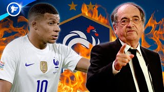 La GUERRE entre Mbappé et Le Graët MET LE FEU à l'Equipe de France | Revue de presse