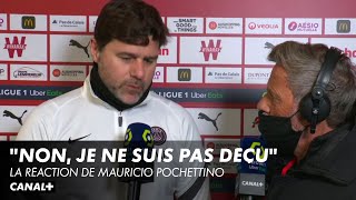 La réaction de Mauricio Pochettino après Lens / Paris SG - Ligue 1 Uber Eats