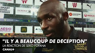 La réaction de Seko Fofana après Lens / Paris SG - Ligue 1 Uber Eats