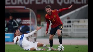 Le but de Grèce-Espagne - Foot - Qualifs CM 2022