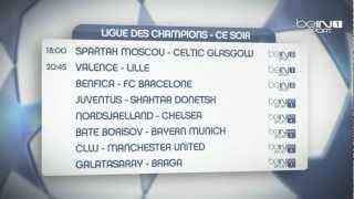 Le programme de ce mardi en Ligue des Champions