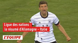 Le résumé d'Allemagne-Italie - Foot - L. des nations