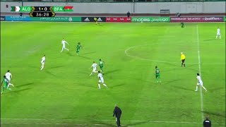 Les buts d'Algérie - Burkina Faso - Foot - Qualif. CM 2022