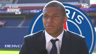 Les grandes interviews RMC Sport : La première interview de Mbappé au PSG (2017)