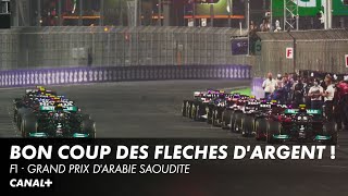 Les Mercedes restent devant Verstappen au départ - GP d'Arabie Saoudite