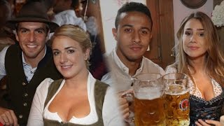 Les stars du Bayern et leurs WAGs à l'Oktoberfest
