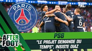 Ligue 1 : "Le projet du PSG demande du temps", insiste Diaz