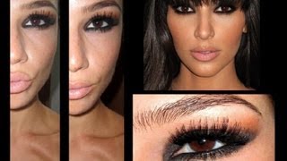 [MAKE UP] Inspiration Kim Kardashian ~ Soirée ! (Ft. MUFE)