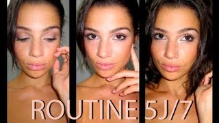 [MAKE UP]  Routine Maquillage 5j/7 Glowy et rapide !