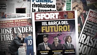 Mourinho, Hazard, Rashford et Pjanic | Revue de presse