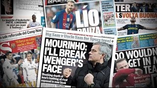 Mourinho veut "casser la gueule" de Wenger ! | Revue de presse