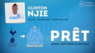 Officiel : Clinton Njie prêté à l'OM !