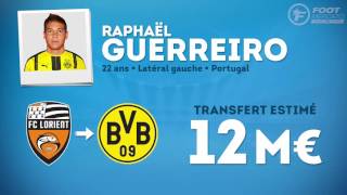 Officiel : Raphaël Guerreiro signe à Dortmund ! (détails et statistiques)