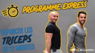 Programme Musculation RAPIDE Triceps