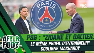 PSG : "Zidane et Galtier, c'est le même profil d'entraîneur", souligne MacHardy