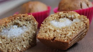 Recette de muffins vegan au coeur coco