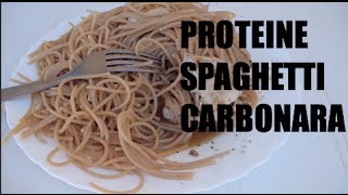 Recette PROTÉINE Spaghetti Carbonara