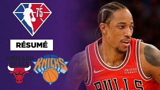 Résumé NBA VF : Chicago Bulls @ New York Knicks