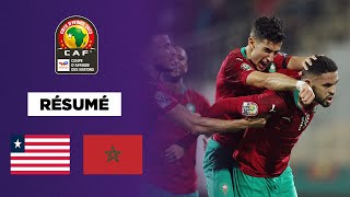 🏆🌍  Résumé - Qualifs CAN 2023 : Le Maroc se promène contre le Libéria