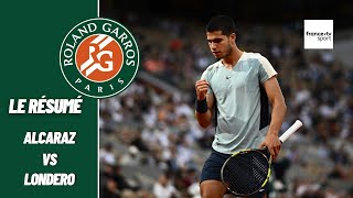 Roland-Garros 2022 : Londero vs Alcaraz - Le résumé