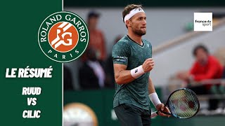 Roland-Garros 2022 : Ruud vs Cilic - Le résumé