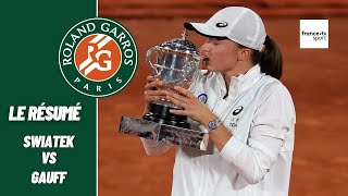 Roland-Garros 2022 : Swiatek vs Gauff - Le résumé