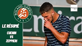 Roland-Garros 2022 : Zeppieri vs Cuenin - Le Résumé