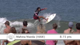 Swatch Girls Pro France 2014: Wave of the day 2