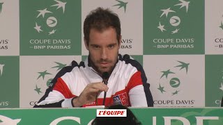 Tennis - Coupe Davis : Gasquet «On savait que ce moment difficile allait arriver»