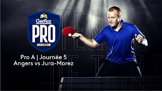 Tennis de table : les meilleurs moments d'Angers vs Jura-Morez