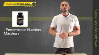 Test & Avis : Maxalean - Performance Nutrition