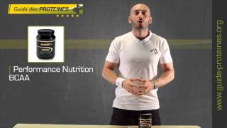 Test et Avis : BCAA - Performance Nutrition