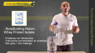 Test et Avis : Whey protein isolat neutre - BodyBuilding Nation