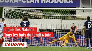 Tous les buts du lundi 6 juin - Foot - Ligue des Nations