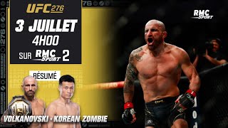 UFC : Les 141 frappes significatives réussies par Volkanovski face à Korean Zombie