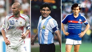 Zidane, Maradona, Platini ... : La culture du n°10 à travers le monde